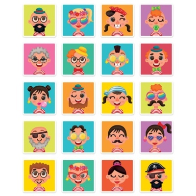 JOGO MAGNÉTICO DAS CARAS LOUCAS - AS COMPANY