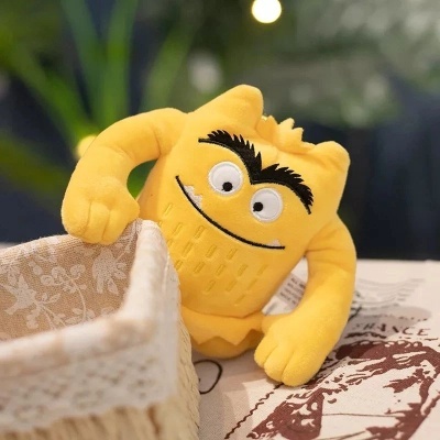 PELUCHE DO MONSTRO DAS CORES 14cm