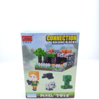 BLOCOS DE CONSTRUÇÃO MINECRAFT 68665, LINKGO