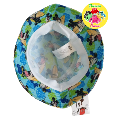 CHAPÉU PANAMÁ CRIANÇA MICKEY