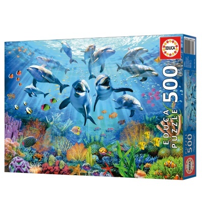 PUZZLE FESTA NO MAR - 500 PEÇAS, EDUCA