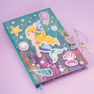 DIÁRIO 3D C/ CHAVE 300 PÁGINAS - SEREIA