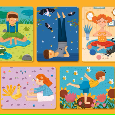 JOGO DE YOGA PARA CRIANÇAS 3+