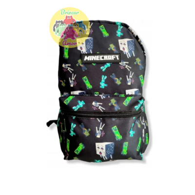 MOCHILA ESCOLAR 40CM MINECRAFT