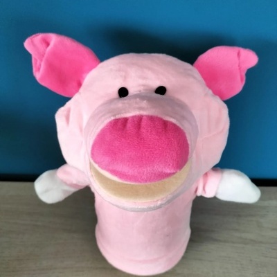 FANTOCHE DE MÃO EM TECIDO 25CM