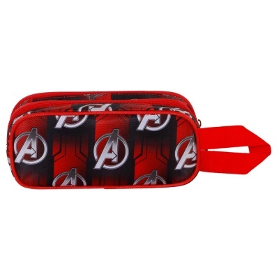 ESTOJO 3D ESCOLAR DE FECHO DUPLO AVENGERS ALMIGHTY