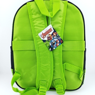 MOCHILA ESCOLAR 39CM BASIC HULK CHALLENGE