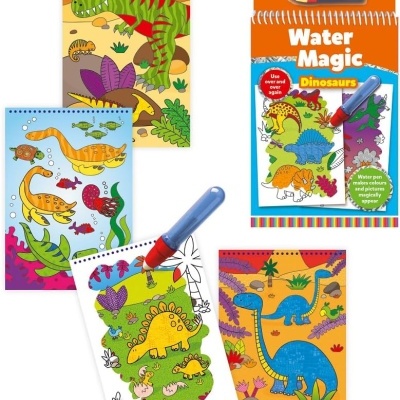 LIVRO DE PINTURA COM ÁGUA - GALT WATER MAGIC DINOSSAUROS