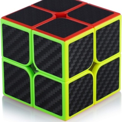 CUBO MÁGICO 2X2 EFEITO CARBONO