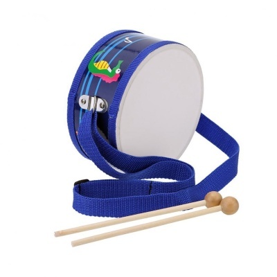 TAMBOR INFANTIL EM MADEIRA 15CM