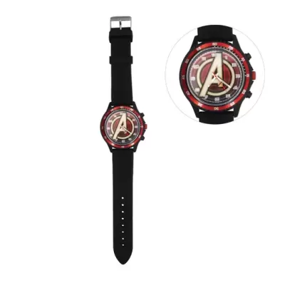 RELÓGIO ANALÓGICO DE PULSO INFANTIL AVENGERS