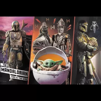 PUZZLE STAR WARS THE MANDALORIAN - 300 PEÇAS TREFL PUZZLE STAR WARS THE MANDALORIAN - 300 PEÇAS TREFL