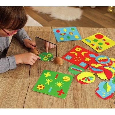 ZE MIRROR IMAGENS - JOGO DE REFLEXOS EM ESPELHO, DJECO