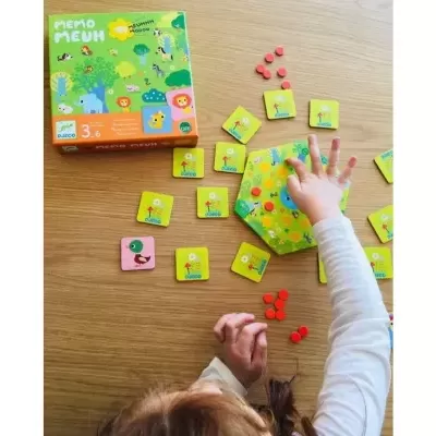 MEMO MEUH - JOGO DE MEMÓRIA SONORA, DJECO