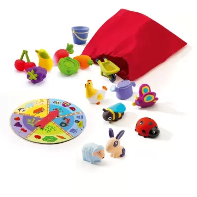 TACTILO LOTO - JOGO DE LOTO TÁTIL DA QUINTA, DJECO