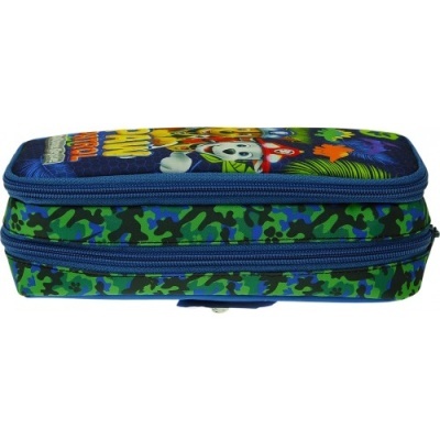 ESTOJO DUPLO ESCOLAR PATRULHA PATA DINO