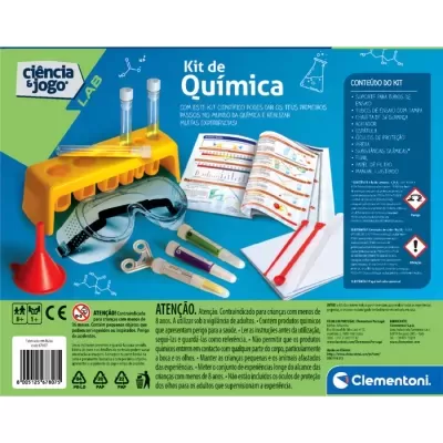 KIT DE QUÍMICA CLEMENTONI