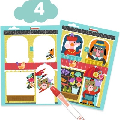 6 ATIVIDADES CRIATIVAS - O GATO E OS AMIGOS, DJECO