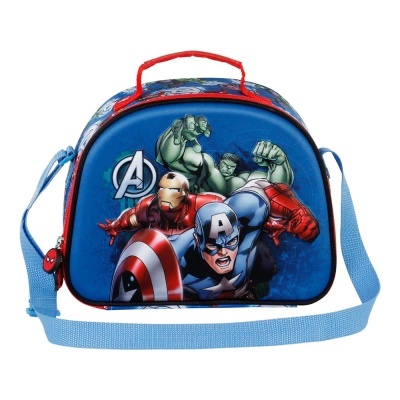 LANCHEIRA TÉRMICA INFANTIL 3D AVENGERS ENERGY
