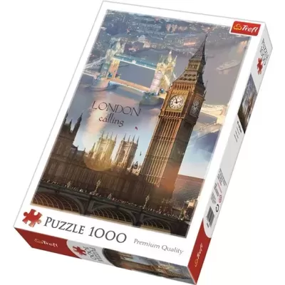 PUZZLE PREMIUM QUALITY: AMANHECER EM LONDRES - 1000 PEÇAS, TREFL