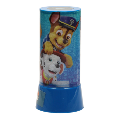 LUZ NOTURNA LED COM PROJEÇÃO PATRULHA PATA