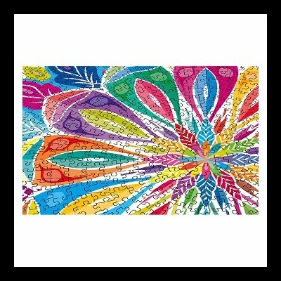 PUZZLE REDONDO 68CM MANDALA 1000 PEÇAS, GRAFIX