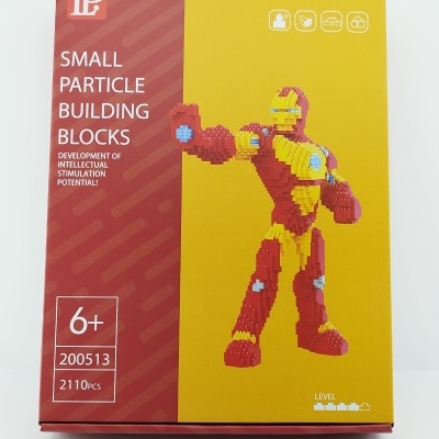 BLOCOS DE CONSTRUÇÃO HOMEM DE FERRO (IRON MAN) 200513 LP BLOCOS DE CONSTRUÇÃO HOMEM DE FERRO (IRON MAN) 200513 LP