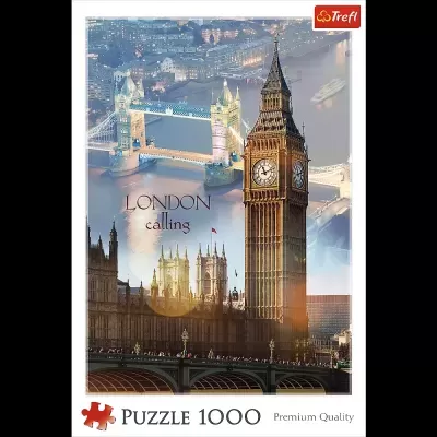 PUZZLE PREMIUM QUALITY: AMANHECER EM LONDRES - 1000 PEÇAS, TREFL