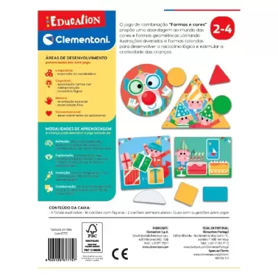 Embalagem do jogo educativo Clementoni Education 