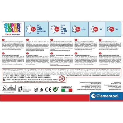 PUZZLE SPIDEY - 2X20 PEÇAS, CLEMENTONI