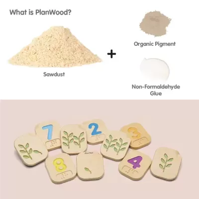 NÚMEROS EM BRAILLE DE 1 A 10, PLANTOYS