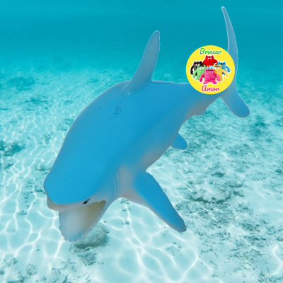 CONJUNTO FIGURAS MINIATURAS ANIMAIS - MUNDO MARINHO