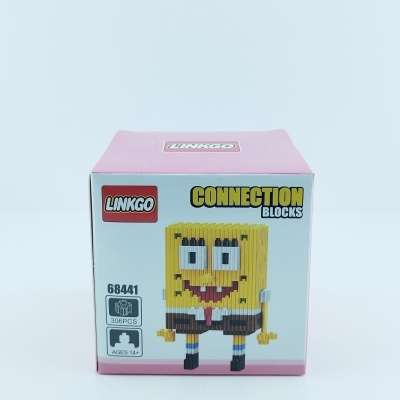 BLOCOS DE CONSTRUÇÃO SPONGEBOB 68441 LINKGO