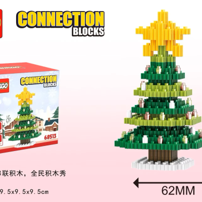 BLOCOS DE CONSTRUÇÃO ÁRVORE DE NATAL 68513, LINKGO