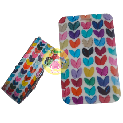 PORTA-CARTÕES COM FITA