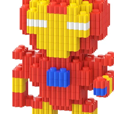BLOCOS DE CONSTRUÇÃO IRON MAN QF026, RZPIA