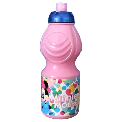 GARRAFA PLÁSTICA DESPORTO 400ml MINNIE