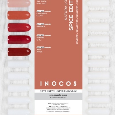 VERNIZ GEL INOCOS coleções 2024-2025