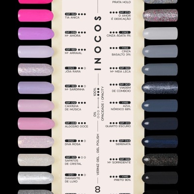 VERNIZ GEL INOCOS coleções 2023