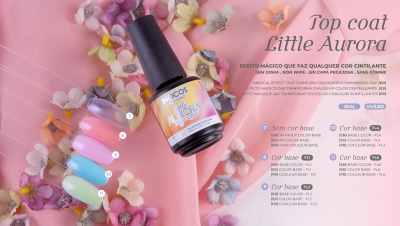 TOP COAT AURORA MAGIC INOCOS