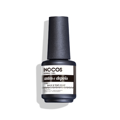 BASE & TOP COAT 2 EM 1 INOCOS 15ml