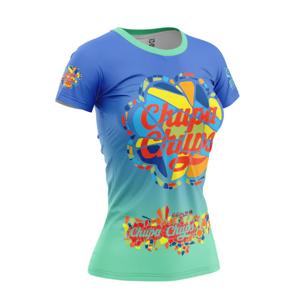 WOMEN'S SHORT SLEEVE SHIRT CHUPA CHUPS GAUDI WOMEN'S SHORT SLEEVE SHIRT CHUPA CHUPS GAUDI