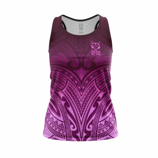 WOMEN'S SINGLET MAORI BORDEAU WOMEN'S SINGLET MAORI BORDEAU