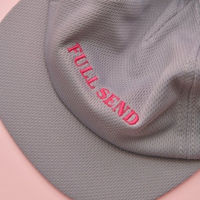 VÅGA EP CAP - MID GREY / POSTER PINK