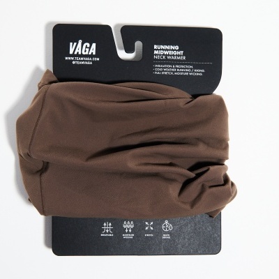 MIDWEIGHT NECK GAITER - DARK TAUPE