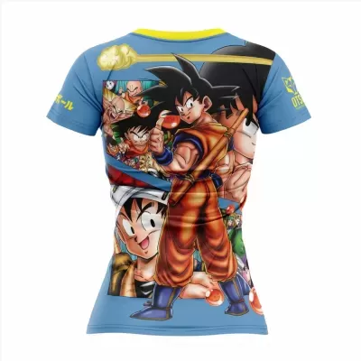WOMEN'S SHORT SLEEVE SHIRT DRAGON BALL BALLS
