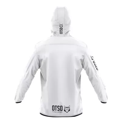 WATERPROOF JACKET WHITE & BLACK WATERPROOF JACKET WHITE & BLACK