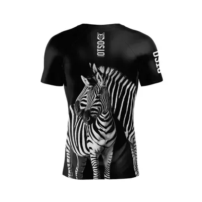 MEN'S SHORT SLEEVE SHIRT ZEBRA