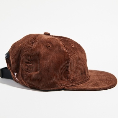 VÅGA CORDUROY CAP - BROWN