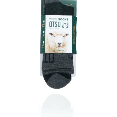 WOOL SOCKS HIGH CUT GRAY ROCK WOOL SOCKS HIGH CUT GRAY ROCK